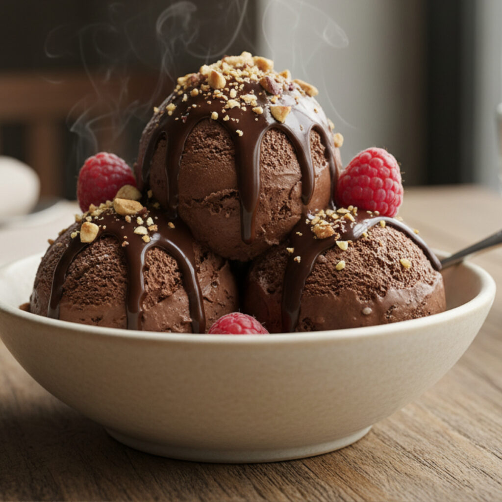 healthy chocolate ice cream