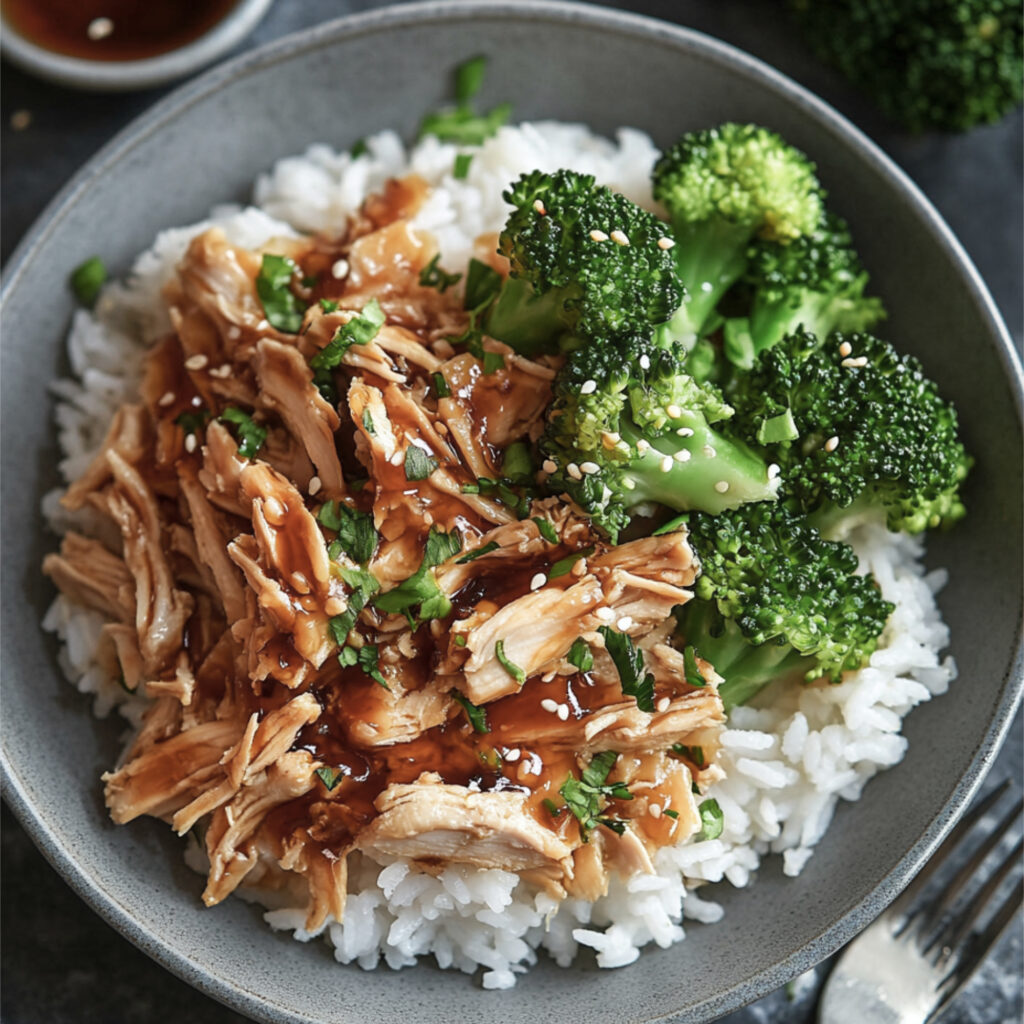 honey garlic chicken slow cooker protein
