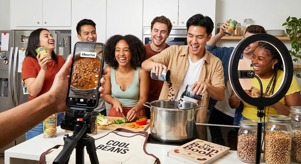 viral bean trend from TikTok